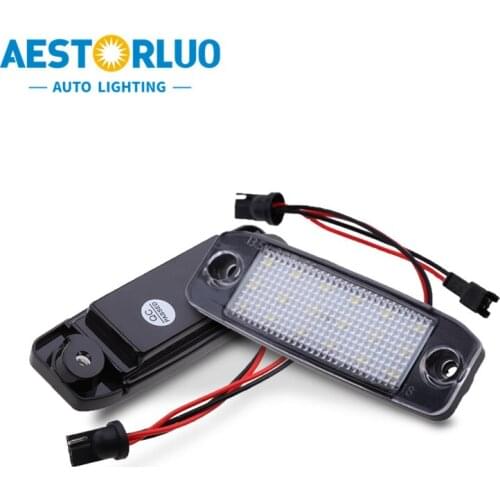 2pcs Car Error Free Factory Supply Canbus LED License Plate Light Number Lamp For Hyundai Sonata 10 YF 10MY GF10 White 12V