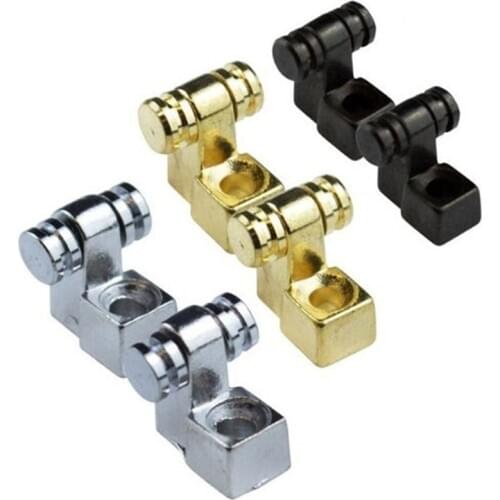 2Pcs Electric Guitars Roller String Trees Retainer Mounting Tree Guide Electric Guitar Parts Replacement Accessories