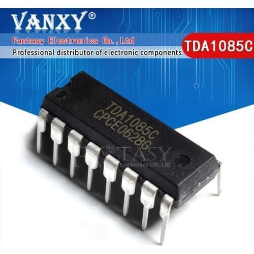 2PCS TDA1085C DIP-16 TDA1085 DIP16 TDA1085CG 1085C DIP