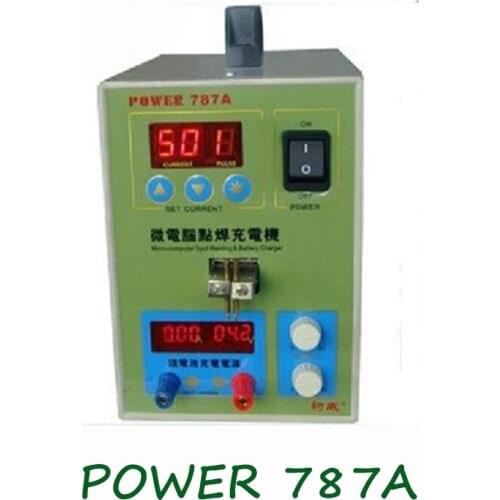 2 In 1 MCU Microcomputer Spot Welder + POWER 787A 180V~240V