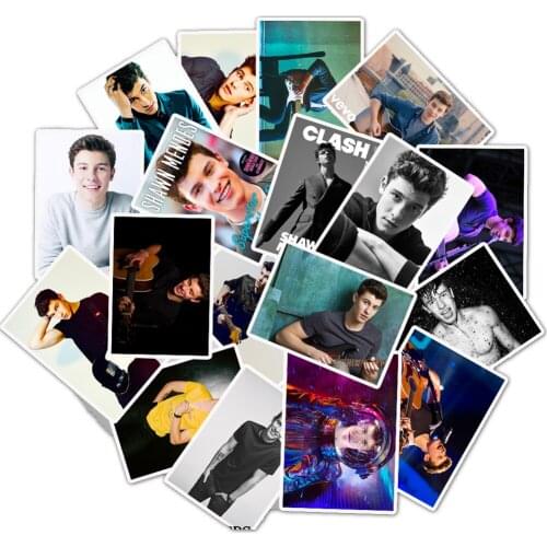 25pcs Singer Shawn Mendes Stickers for Sean Mondz Phone Car Luggage Diary Sticker Mendes Army Mendies Menders Shawnie Stickers