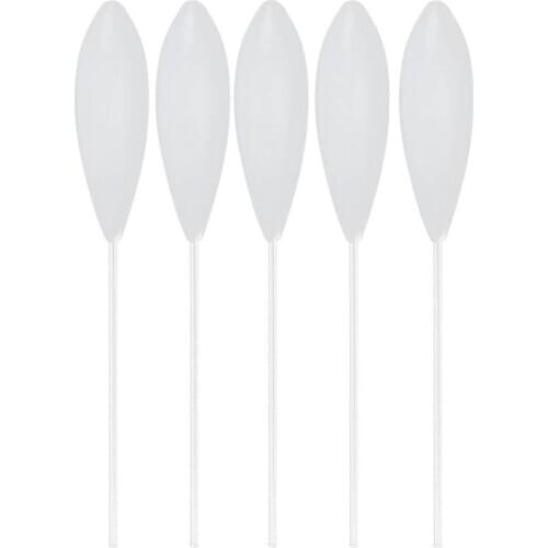 5PCS Bombarda Floats Slow Sinking Fly Fishing Spinning Float Carp Acrylic Slow Sinking Float 15g 20g 25g 30g 40g 50g