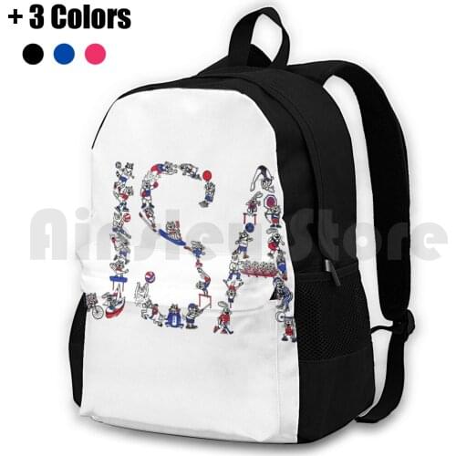 Usa Sports Outdoor Hiking Backpack Waterproof Camping Travel Sports Competition Baseball Gymnastics Swimming Skiing Rowing