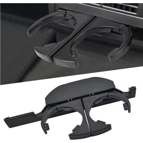 Car Dual Hole Drink Bottle Beverage Holder Central Console Armrest Water Cup Holder Interior Organizer For BMW 5 Series E39 525