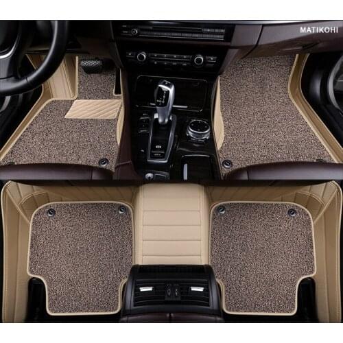 MATIKOHI Custom car floor mat for chery tiggo 3 5 qq 3x 5x 4 8 for chery all models Auto accessories foot mats for cars