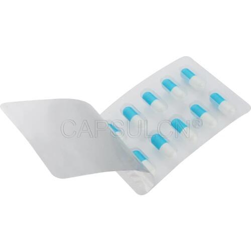 10 holes Capsules Blister Pack Size 00 capsules 136pcs Capsule Blister Packing Sheet