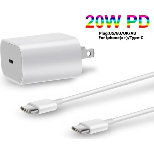 For iphone charger plugs 20W Fast Charging All mobile phone chargers chargers for samsung usb charger plug
