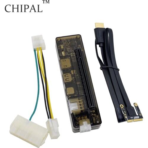 CHIPAL V8.4D Mini PCI-E Version EXP GDC Laptop External Independent Video Card Dock Mini PCIE PCI Express Docking Station