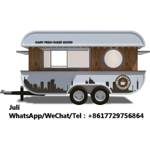 Special shape food truck/mobile food cart/ice cream hotdog food trailer/kiosk
