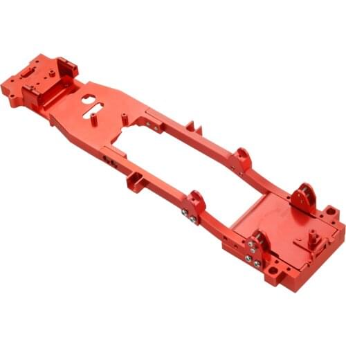 Metal RC Body Chassis Frame Kit Accessories Fits for WPL D12 1/10 RC Car DIY Truck Car Upgrade Parts R604S