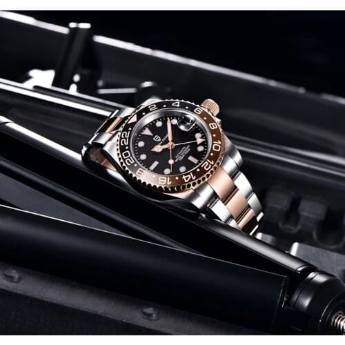 PD-1662 Latest PAGANI DESIGN 100M Waterproof Men Mechanical Watches Top Brand Automatic Watch Sapphire Glass Clock Reloj Hombre