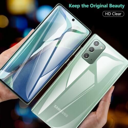 Front and back Hydrogel Film For Samsung Galaxy Note 20 5G Screen Protector Film for Samsung Note 20 Ultra Not Glass