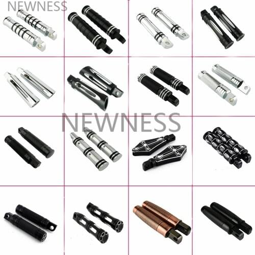 Motorcycle Rider Rear Foot Pegs FootRests Footpeg Pedal For Harley Sportster Iron XL 883 1200 883R 883C 883L Street XG 750 500