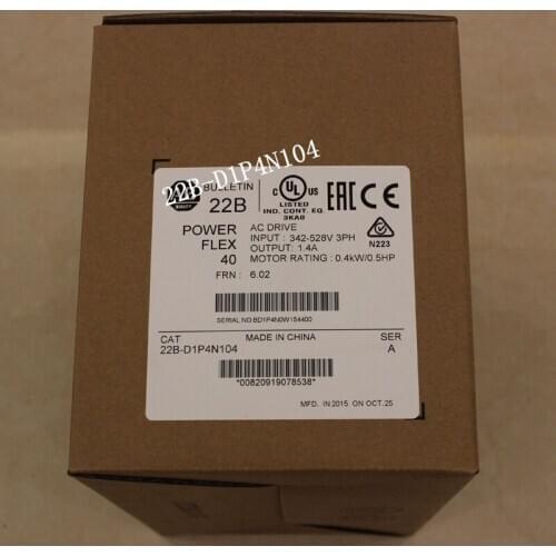 PF40 series frequency converter 22B-D1P4N104 22BD1P4N104 original new