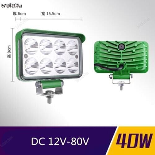 LED truck spotlight car 12V 24V super bright fog light reversing light tractor modified long strip spotlight CD50 Q04