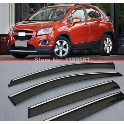 For Chevrolet TRAX 2014 2015 2016 Window Wind Deflector Visor Rain/Sun Guard Vent