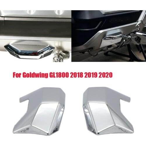 High Quality Chrome Motorcycle Before and after Saddlebag Guard Covers for HONDA Goldwing GL1800 GL 1800 F6B 2018 2019 2020