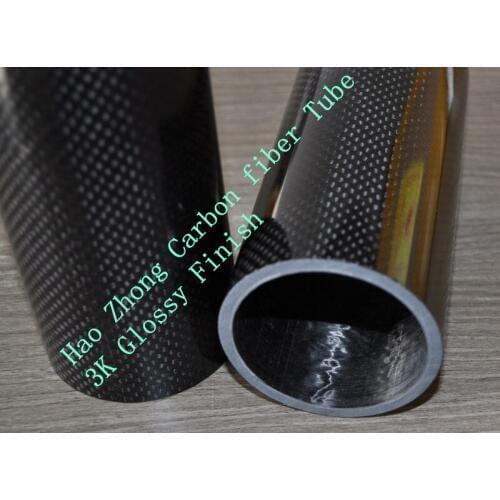 1pcs 26MM OD x 24MM x 1000MM (1m) 100% Roll 3k Carbon Fiber tube / Tubing /shaft, wing tube Quadcopter arm Hexrcopter 26*24