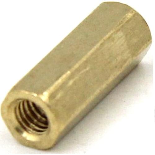 20 PC/lot) M3*4/5/6/8/10/12 double-pass studs copper pillars through-holes standoff spacers isolation spacing screw hw039