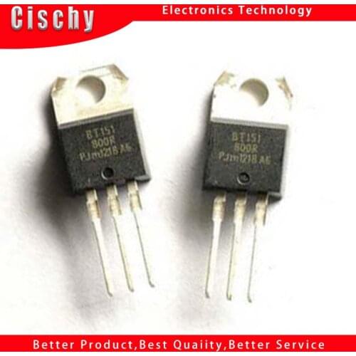 10pcs/lot BT151-800R BT151 TO-220 In Stock