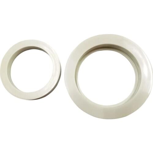 2 Pcs Golf Putting Green Hole Cup Rings Training Aid Outdoor Golf White PP Plastic Putting Cup Rings Sports Equipments Accessori