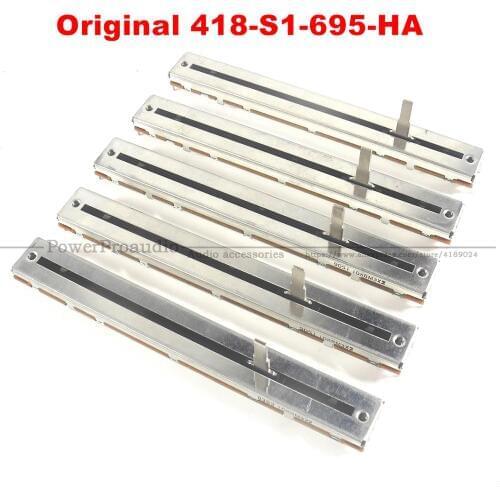 4pcs 100% ORIGINAL Slide Pitch Tempo VR Fader 418-S1-695-HA For Pioneer DDJ-SX DDJ-SX2 DDJ-RX WIth lable