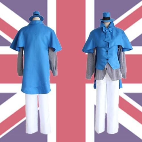 APH Axis Powers Hot Anime Cosplay Man Woman Cos United Kingdom Arthur Kirkland Halloween Cosplay Costume