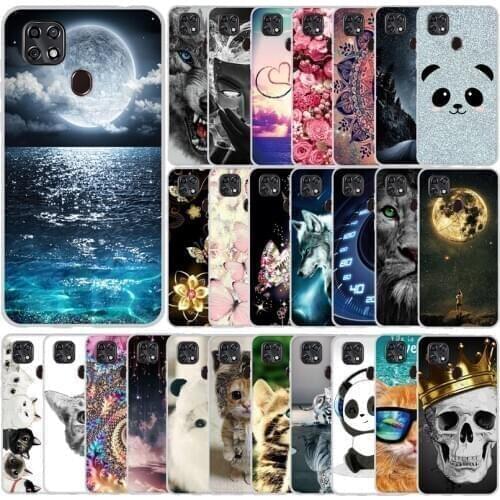 Phone Cover For ZTE Blade 20 Smart V1050 Case 6.49'' Fashion Silicone Soft TPU Cute Back Cases For ZTE Blade 20 Coque Bumper