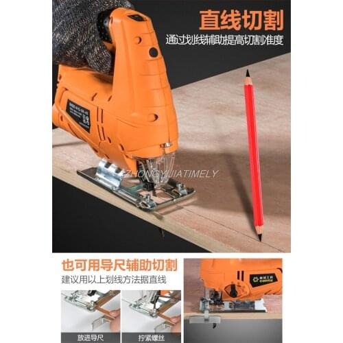 Jigsaw home cutting equipment power tools multifunctional woodworking wire saw pull flower saw wood cutting machine