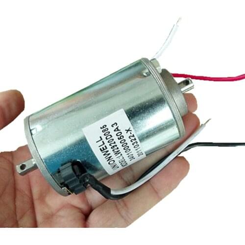 Micro 120V Generator Motor Double Ball Bearing Compensated Carbon Brush DC120V Motor Wind Turbine