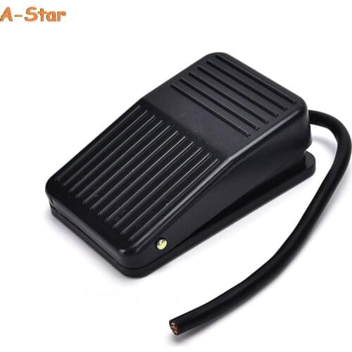 1PCS 220V 10A SPDT Nonslip Momentary Electric Power Foot Pedal Switch Electrical Safety Pressure Switch