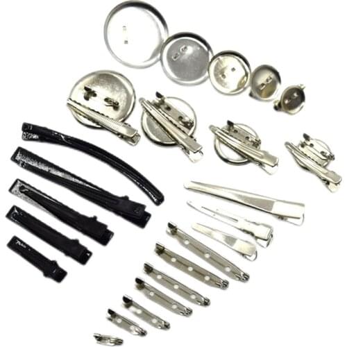 Alloy Jewelry Accessories Set findings Tools Clip buckle Lobster Clasp Open Jump Rings Earring Hook Jewelry Making Supplies Kit