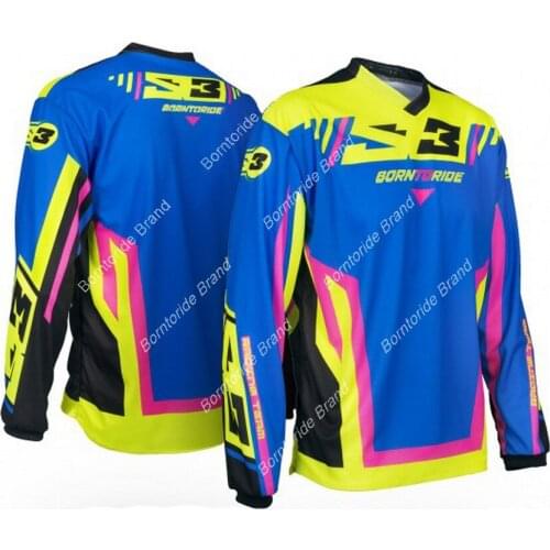 2021 new motorcycle mtb jersey atv bmx dirt bike motocross jersey breathable cycling shirt