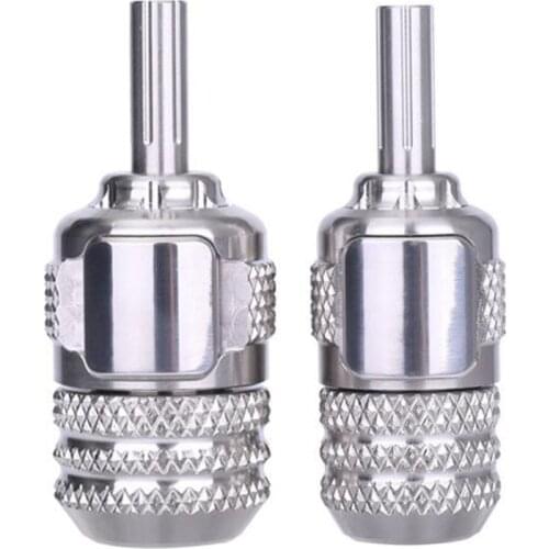 New Arrival Stainless Steel Self-locking Handle Tattoo Grip Tattoo Machine Tattoo Equipment
