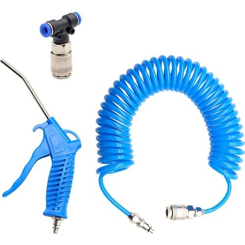 Air Duster Spray Gun Hose Truck Dust Blower Clean Nozzle Blow Spray Tool for Car Paint Airbrush Spray Guns for Painting Cars