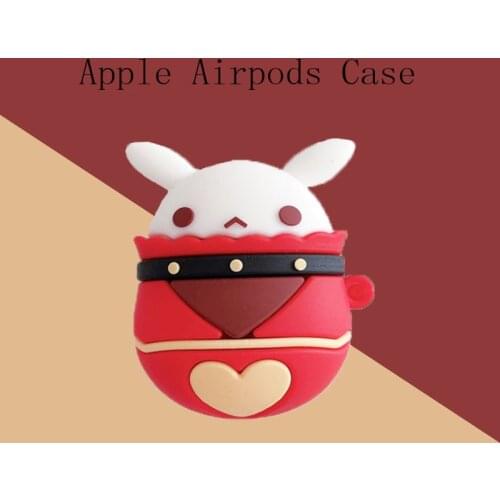 Game Genshin Impact Klee Bouncing Doll Hot Silicone Case For Apple Airpods 1/2 /3 Cover Protective Earphone Case Headphones Case