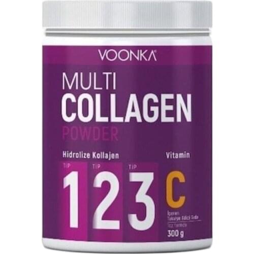 Voonka Multi Collagen Powder Vitamin C 300 g Turkish Bazaar Best Seller