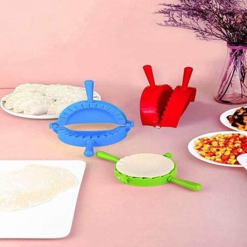 NHBR Dumpling Molds Dumpling Maker 4 Pack Maker Press for Making Pies Dumplings Wontons Pot Stickers Empanadas