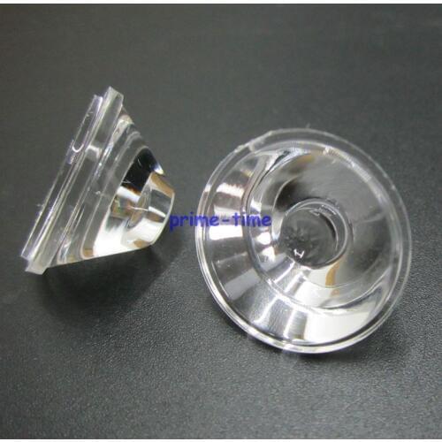 20pcs 20mm LED lens, optical pmma high power led lenses 5/10/15/30/45/60/90/120 degree clear surface for 1W 3W 5W LED Light