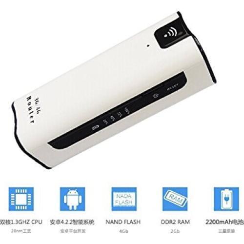 Manufacture and factory 3G power bank Wifi router with sim card slot and battery with multi- language with cheapest price