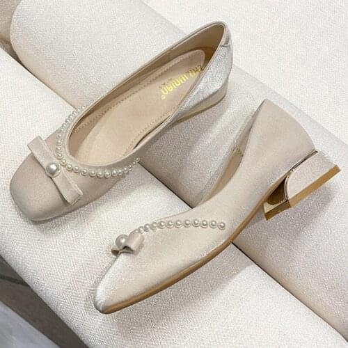 YTUZAXIJNYZYHYZX Leather Pumps