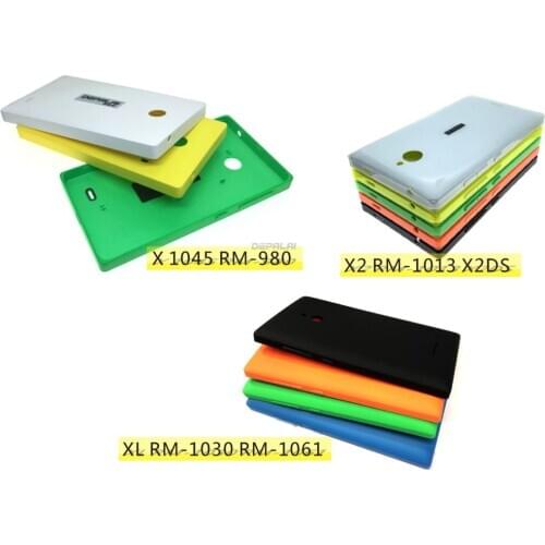 Battery Back Cover Housing Case For Nokia X 1045 RM-980 X2 XL 1030 For Microsof lumia With Power Volume Buttons Repair parts