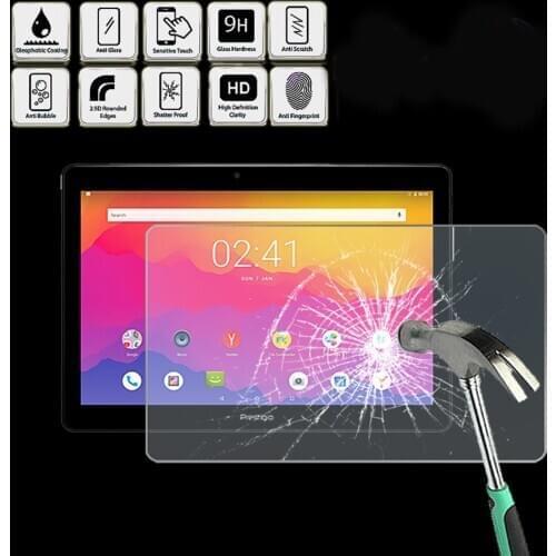 For Prestigio Grace 5771 4G - Tablet Tempered Glass Screen Protector Cover Anti Fingerprint Screen Film Protector Guard Cover