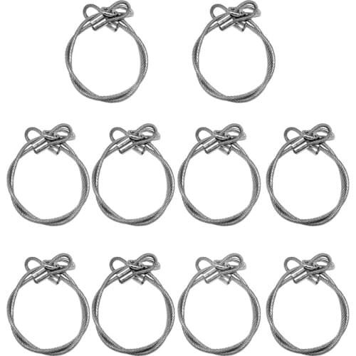Hot sale 10pcs/lot 85cm Stage Light Safety Rope Cable for Stage Light Security Accessories