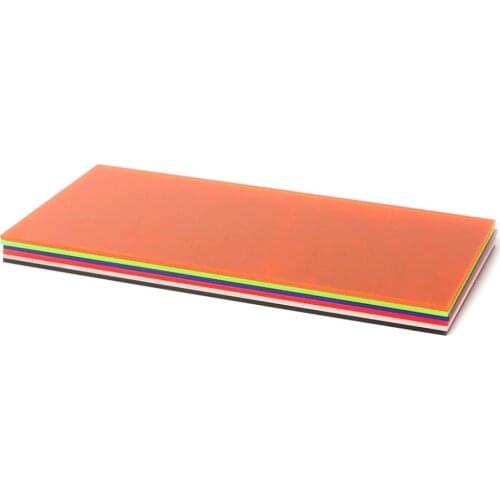 ANENG 10x20cm Plexiglass Board Colored Acrylic Sheet DIY Toy Accessories Model Making