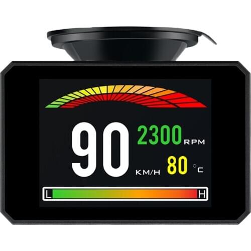 Car HUD P16 Head Up Display OBD II OBD2 Auto Gauge 3.9 " Dash Screen Projector