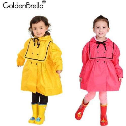 New fashion unisex children waterproof kids boys girls jumpsuit raincoat hooded Rain Coat Waterproof Hiking Rainwear For Kid