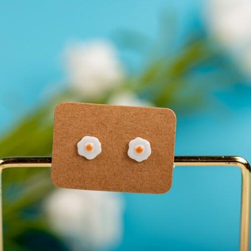 Porcelain Multicolor Ceramic Earrings Anti-allergic Cartoon cute little animal jewelry #LY523 hip hop oreille moda coreana