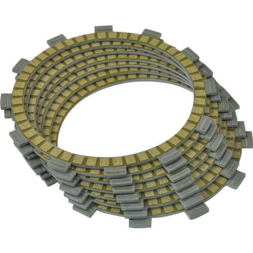 7pc Motorcycle Friction Clutch Plates For YFM400F YFZ350S RZ350 TT350 XT350 BW350 YFM350 Banshee YFP350 YFZ350 YFM400 YFM35F