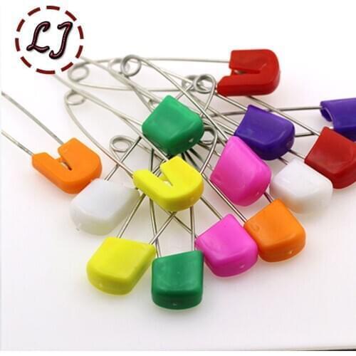 Hot sell 20pcs/lot mixed color pins Environmental childen safety pins15cm*60cm big pins for sewing accessories scrapbooking